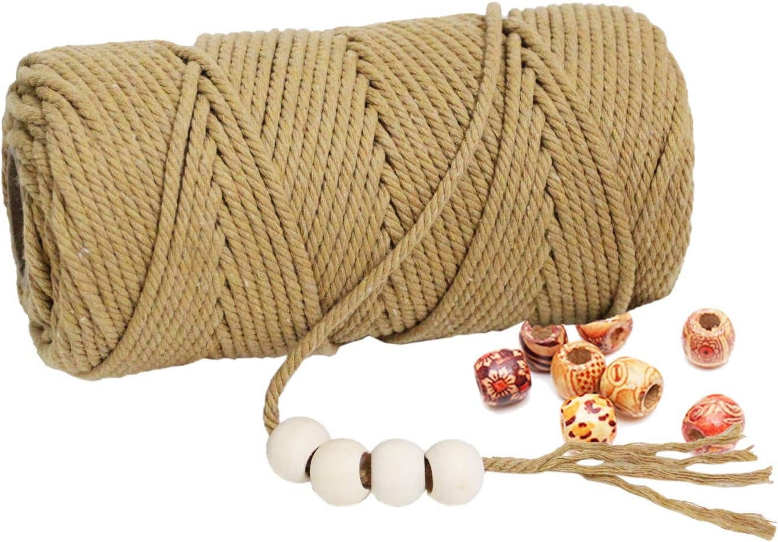 Handmade Boho Decor Rope 3mm/100m 100% Colorful Cotton Cord Thread ...
