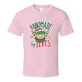 thumbnail image 1 of Handmade By Elves Tee Very Cool Novelty Holiday Spirit Christmas T Shirt, 1 of 1