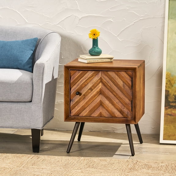 Handmade Cabinet with Unique Color / Fits in Various Rooms / Offers Storage Function