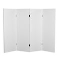 thumbnail image 1 of Red Lantern 4 ft. Short Do It Yourself Canvas Folding Screen - 4 Panel, 1 of 6