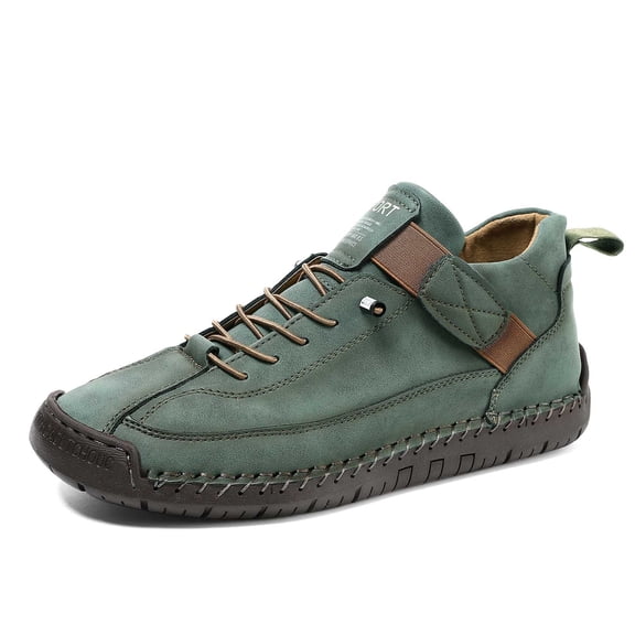 Handmade Casual Walking Shoes, Flexible Soft Sole Comfortable Flat Slip On Loafers, for Everyday Wear, Lightweight Breathable, Womens