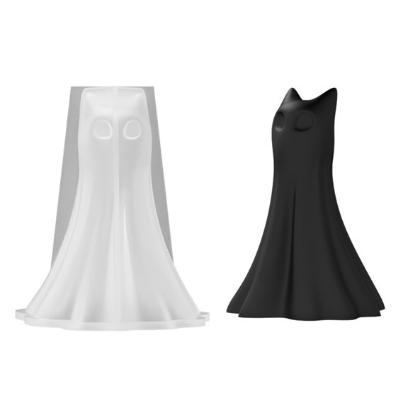 Handmade Cats Sculpture Silicones Epoxy Resins Casting For Home Decoration