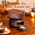 thumbnail image 1 of Handmade Ceramic Aromatherapy Stove, Multi-Functional Tea Warmer and Wax Melts Burner, Ideal for Essential Oils, Teapots, and Home Comfort, 1 of 7