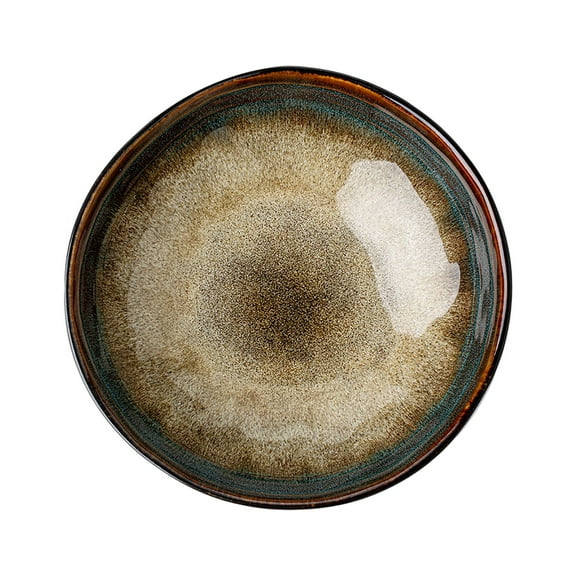 Handmade Ceramic Glaze Tableware Bowl Unique Design For Kitchen Dining Table Decorative Serving Dish