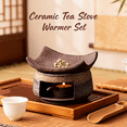 thumbnail image 1 of Handmade Ceramic Tea Warmer, Multi-Functional Aromatherapy Burner & Wax Melts Warmer, Ideal for Essential Oils, Teapots, and Home Decor, 1 of 9