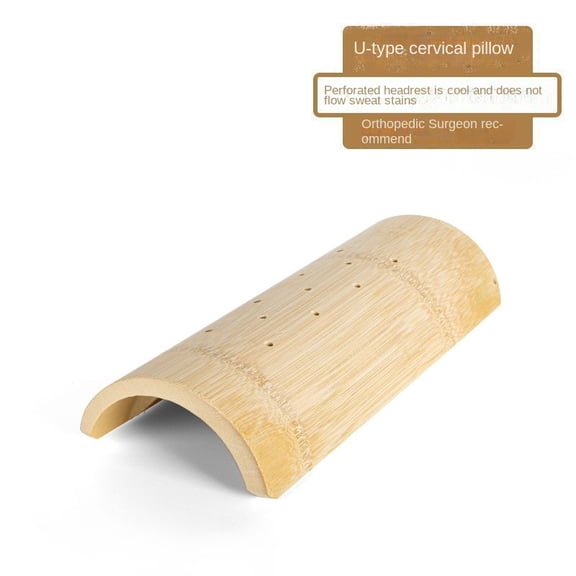 Handmade Cervical Bamboo Pillow Waist Pillow Bamboo Healthy Pillow Neck Pillow Physiotherapy Pillow Hard Pillow Bamboo Pipe Sweat Steaming Bamboo Pillow