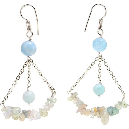 Handmade Chakra Earrings – Boho Crystal Drop Earrings for Women – Silver or Gold-Plated Natural Gemstone Jewelry for Energy Healing & Spiritual Chakra Alignment – Crown, Heart, Root & More[k579]
