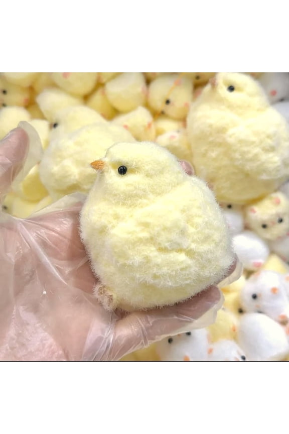 Chick Taba Squishy Toys Ultra Soft Squishy Fidget Toys Silicone Squeeze Toys for Stress Relief (Chicken)