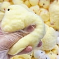 thumbnail image 1 of Handmade Chick Taba Toys Ultra Soft Stress Relief Plush Toy Chicken Shaped Plushie, Soft Sensory Toy For Relaxation And Comfort With Adorable Chick Design, 1 Piece For Big Kids, 1 of 5