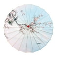 thumbnail image 1 of Handmade Chinese Oiled Paper Umbrella Windproof for Costumes Cosplay Holiday C, 1 of 7