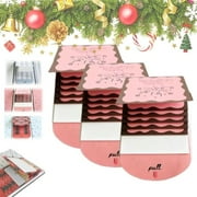 Handmade Christmas Gift Card Holder Book, Waterfall Gift Card Holder, Wow Christmas Cards Booklet, Birthday Multiple Multi Giftcard Booklets Festive Design, The Heartfelt Gifting Holiday Magic(3PCS)