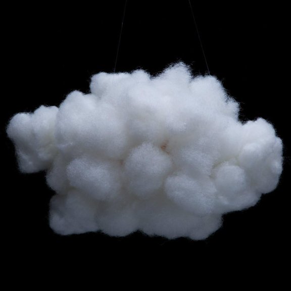 Handmade Cloud Light DIY Kit, Easy for Adults and Kids, Adjustable Brightness, 9 Modes, White Color, Cute Night Light in House and Coolest Choice on Facebook