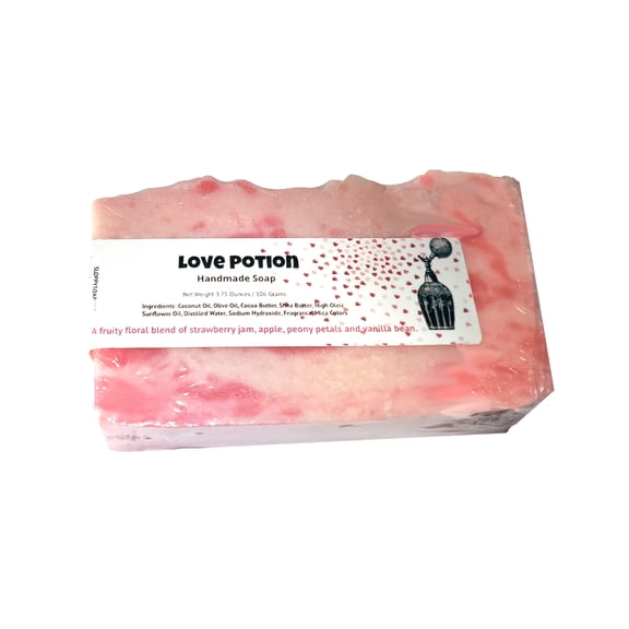 Handmade Cold Process Soaps - SloppySoap Inc Love Potion