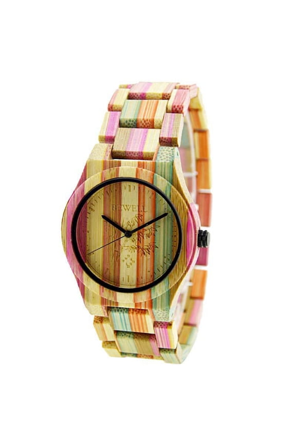 Handmade Colorful Bamboo Fashion Wrist Watch #1