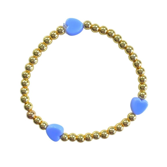 Handmade Conversation Heart Bracelet from Stacked By Suzie yellow medium - 7