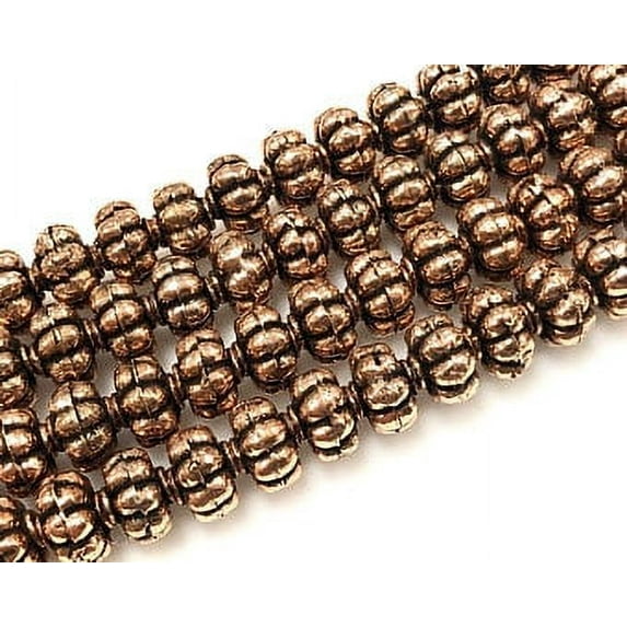 Handmade Copper Beads / Bali Style Copper Beads / Spacer Copper Beads / Solid Copper Beads