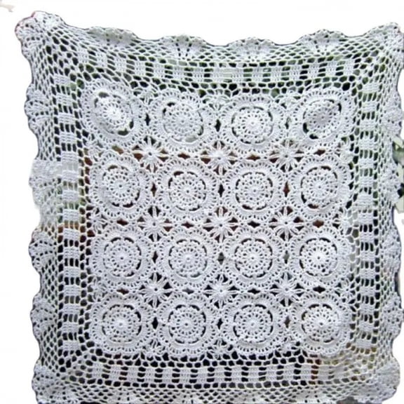 Handmade Corchet Table Cloth Lace Table Mat Table Cover Crochet Table cloth Square Many Size Available
