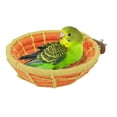thumbnail image 1 of Handmade Coton Rope Bird Cage for Small Parrots Budgie Conure Lovebird Breeding Durable Pet Supplies, 1 of 7