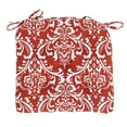 thumbnail image 1 of Handmade Cotton Chair Seat Pads Cushions with Ties - 16''x16'' for Dining, Home, Office Chairs, 1 of 3