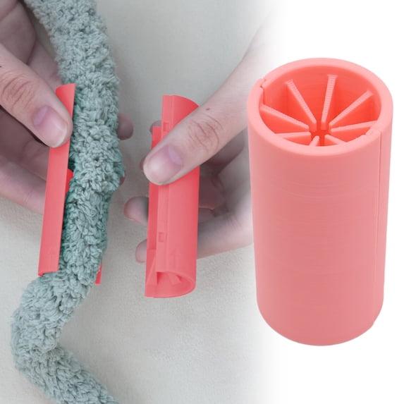Handmade Crochet Yarn Fluffer tool, Pink Plush Fiber Comb for Knitting, Efficient Brushing tool for Blankets, Amigurumi, and Chenille Yarn Projects