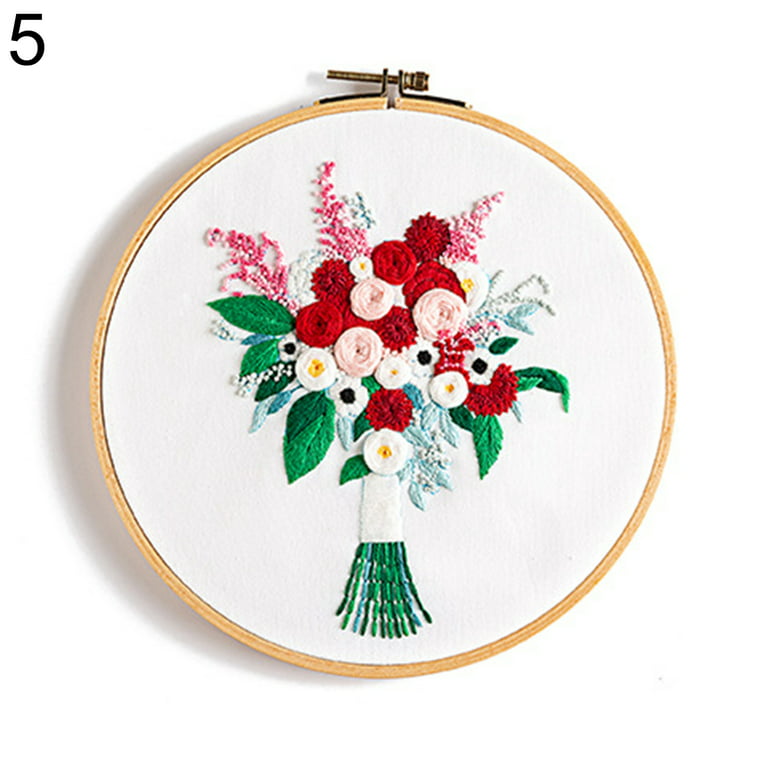 Handmade Cross-Stitch Embroidered Needlework Sewing Kit Accessories Home Decor, Size: 8, 05