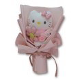 thumbnail image 1 of Handmade Cute Hello Kitty Pink Plush Stuffed Soft Toys Gift Box Bouquet Valentines & Mother's Day, 1 of 2