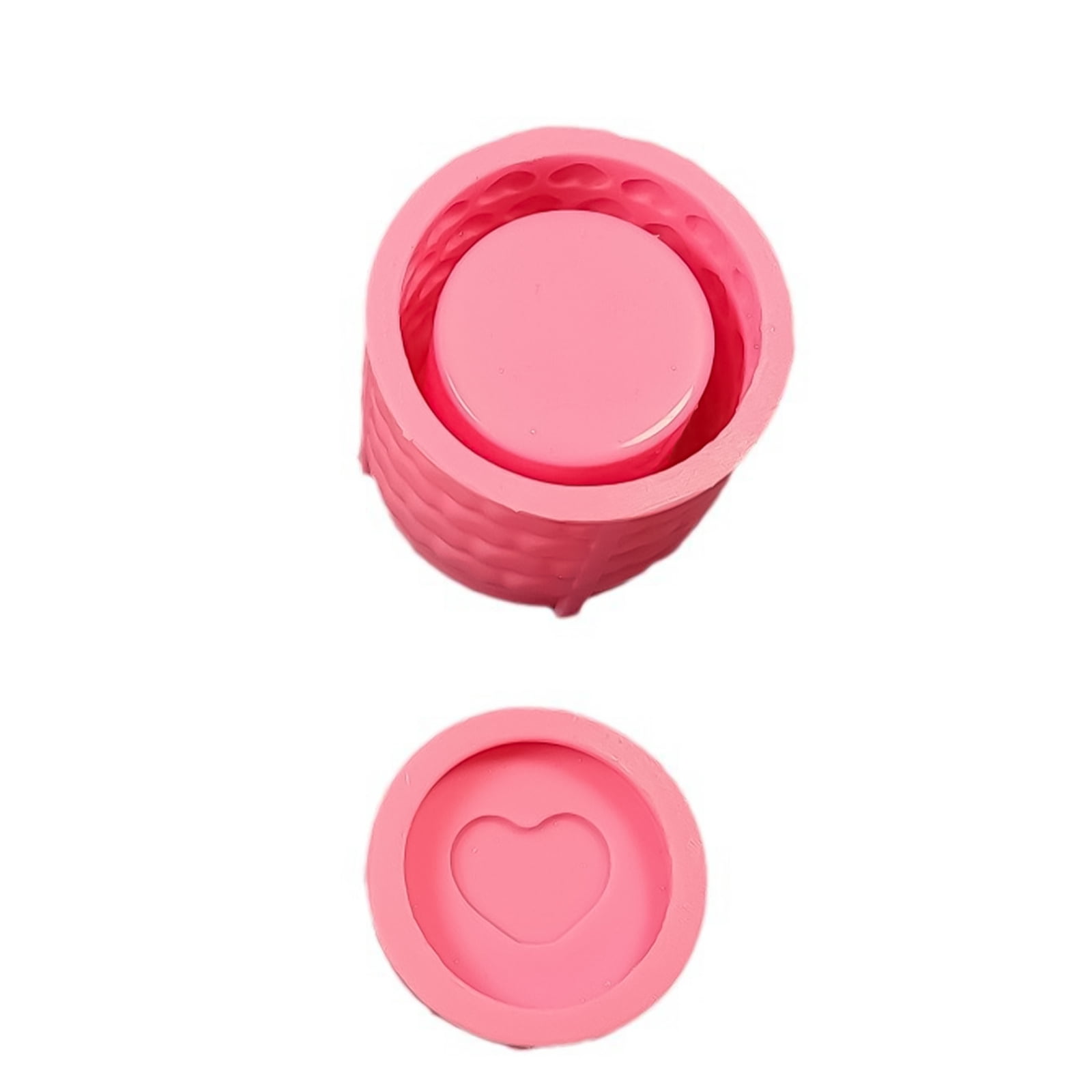 Handmade Cylinder Cup Molds Silicone Moulds Jar Molds Plaster Molds Epoxy Resin Molds for Making
