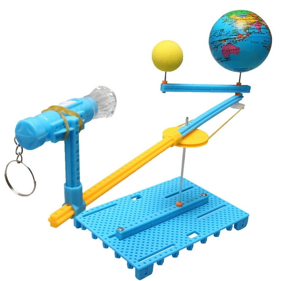 Handmade DIY tech mini-projects and small toys,Model simulation of the three-ball model of the Earth, the Sun and the Moon