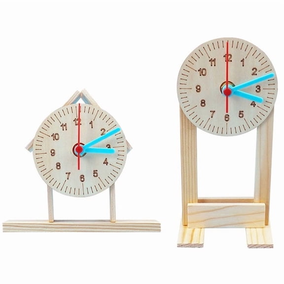 Handmade DIY tech mini-projects and small toys,Wooden homemade clock
