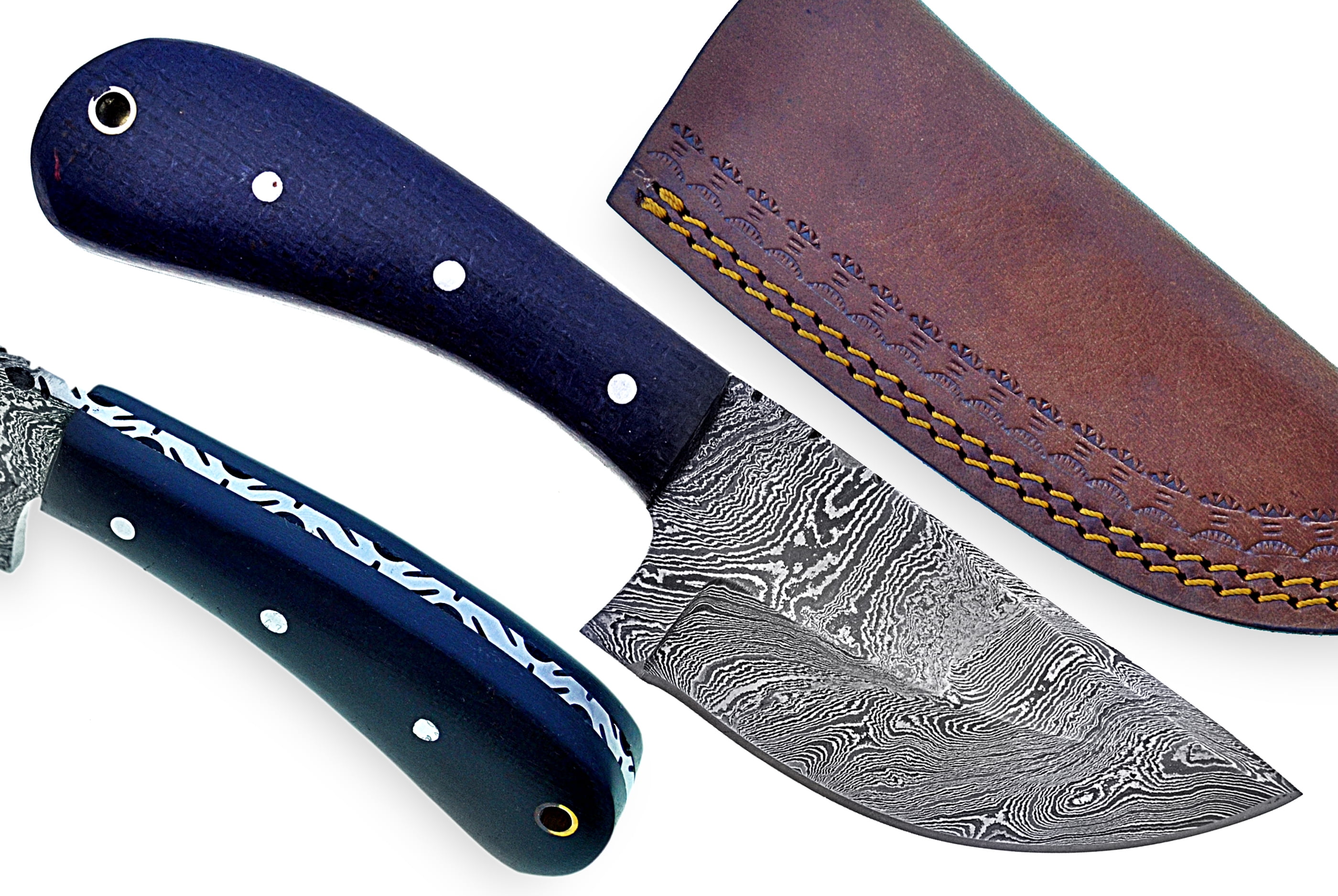Handmade Damascus Steel Hunting Knife/Skinning Knife SS-17335