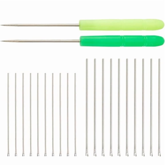 Handmade Doll Hair Implantation Accessory Set With Assorted Size Steel Needle