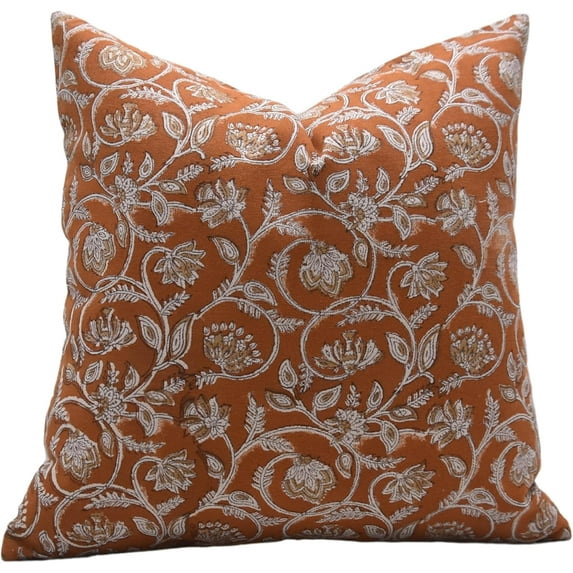 Handmade Duck Canvas Pillow Covers By Fabdivine, 22X22, Sarawati