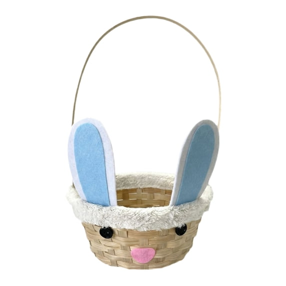Handmade Easter Bunny Shaped Tote Basket