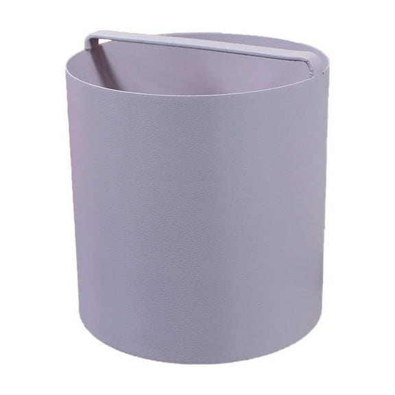 Handmade Eco-Friendly 100% Iron Geometric Pattern Lavender Color 5.71'' x 5.71'' x 6.3'' Pail Vase for Living Room, Dinning Room, Bedroom, Guest Room, Study Room, Spa, Restaurants, Hotels, etc.