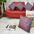 thumbnail image 1 of Handmade Eco-Friendly 16''x16'' Decorative Cushion Covers Contemporary Silk Pink Indoor Pack Of 1, 1 of 3