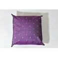 thumbnail image 1 of Handmade Eco-Friendly 16''x16'' Decorative Cushion Covers Contemporary Silk Purple Indoor Pack Of 2, 1 of 1