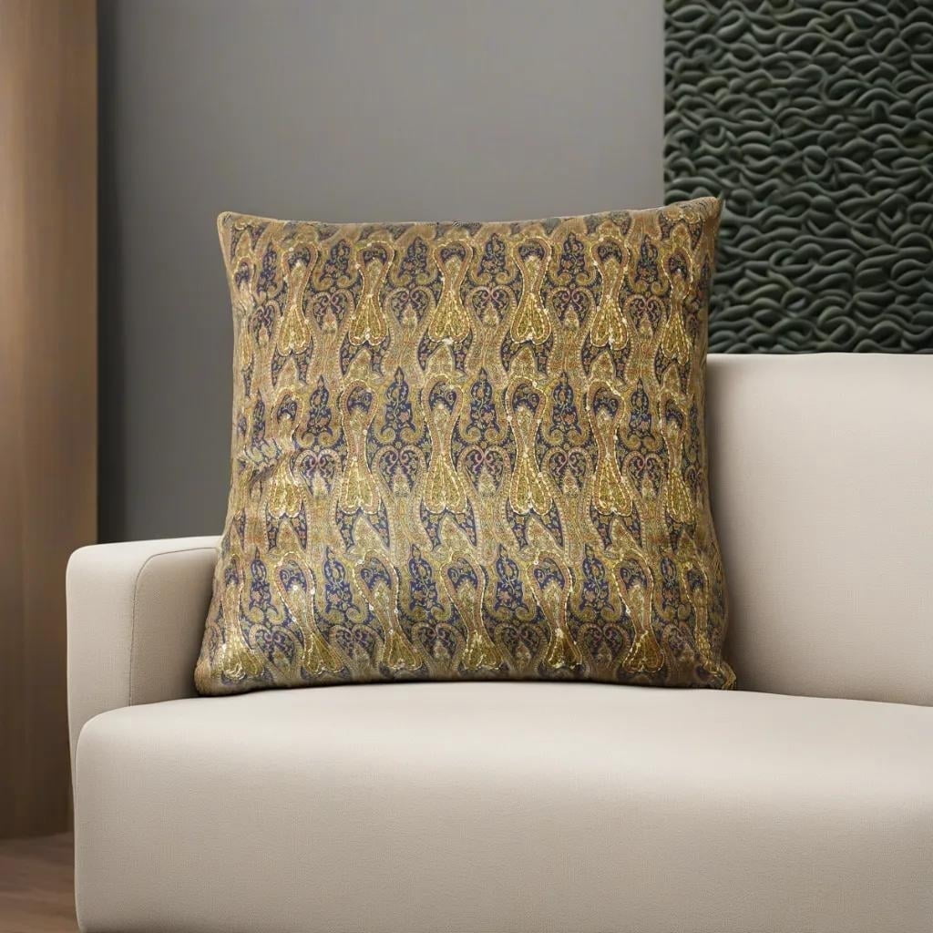 Fresh Look at Handmade Eco Friendly 16 X16 Decorative Cushion Covers Motif Silk