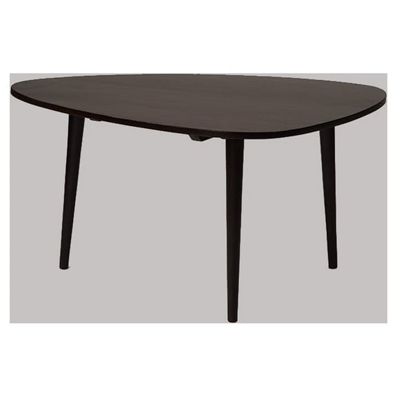 Handmade Eco-Friendly Modern Wood Teak Drop Shaped Coffee Table 3'6" for Office, Dinning Room, Guest Room, Cafeteria, etc.