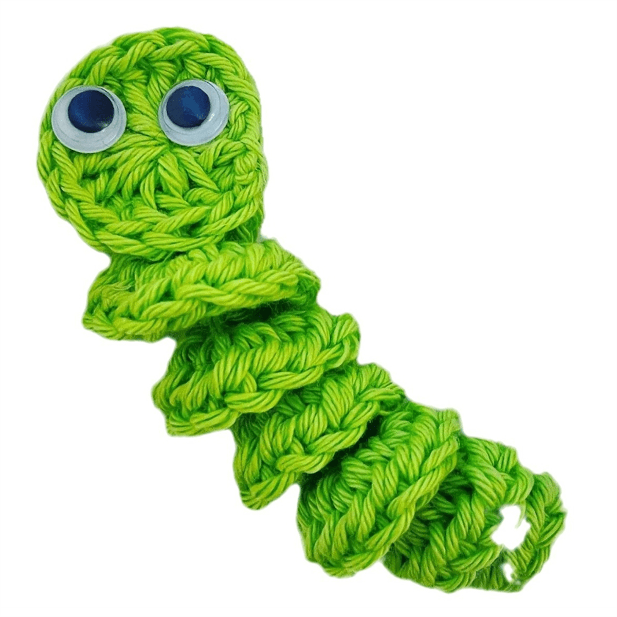 Handmade Emotional Support Worry Worm Gift, Crochet Worry Worm Inspirational Cares , Cute