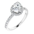 thumbnail image 1 of Handmade Engagement Ring Bridal Wedding Ring for Women, 1 of 2