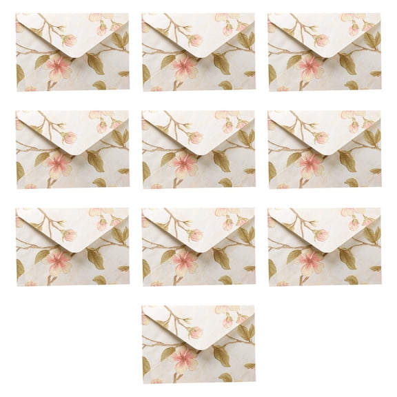 Handmade Envelopes Orchid Flower Envelopes 6x4Inch Flipping Envelope For Wedding