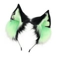 thumbnail image 1 of Handmade Faux Furry Ear Hairband Plush Cosplays Hair Accessory For Women Girls Party, 1 of 8
