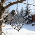 thumbnail image 1 of Handmade Fiber Bird Nesting Heart, Refillable Birds Haven 1 Heart Shape Hummingbird Nesting, 1 of 4