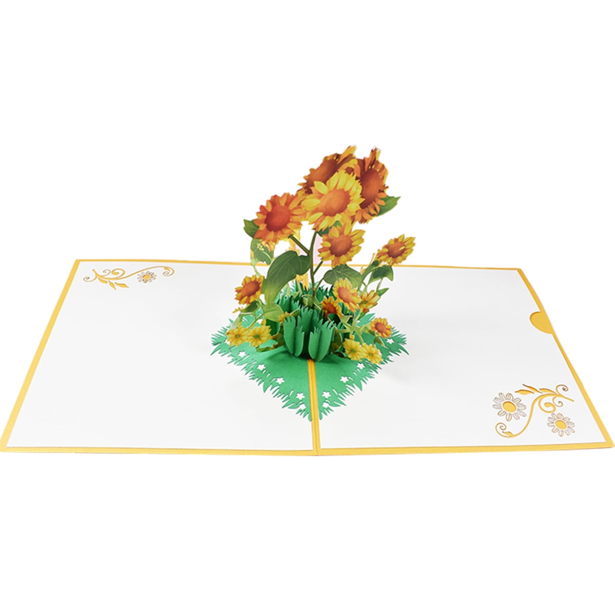Handmade Flower 3d card, Pop up flower cards, Greeting Cards for Mom