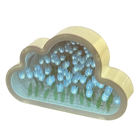 Handmade Flower Sea Night Lamp LED Night Light Table Lamp Bedroom Decor Lamp Night Clouds Dropshipping Atmosphere