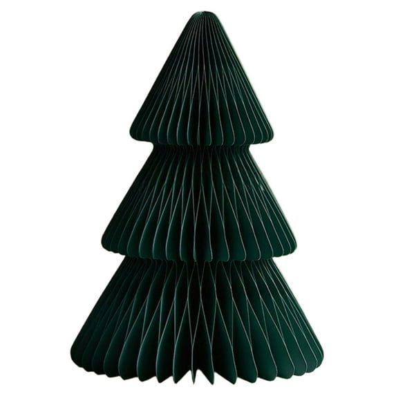 Handmade Folded Paper With Pleated Texture Festive Holiday For Home Tabletop Display And Seasonal Party Ornament Set Special Christmas Ornament Goddaughter Christmas Ornament Christmas Ornament