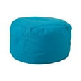 thumbnail image 1 of Handmade Footstool Ottoman Cover, Floor Footrest Cushion （Only Cover） - 16.5"x12.5", Light Blue, 1 of 1
