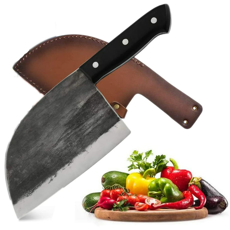 Tansung Outdoor Picnic Knife Camping Barbecue Meat Cutting Knife