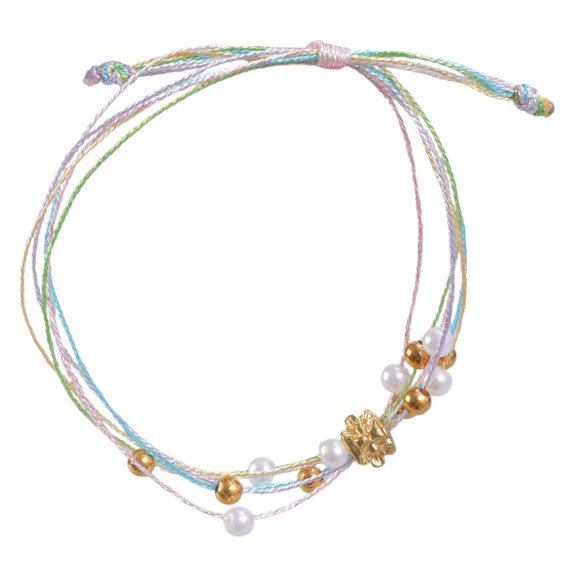 Handmade Friendship Bracelets in Bright Color for Any Ages Casual Wear