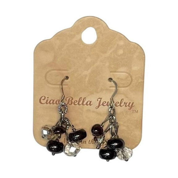 Handmade Gemstone Cluster Earrings, Dangle Earrings, Unique Jewelry Gifts